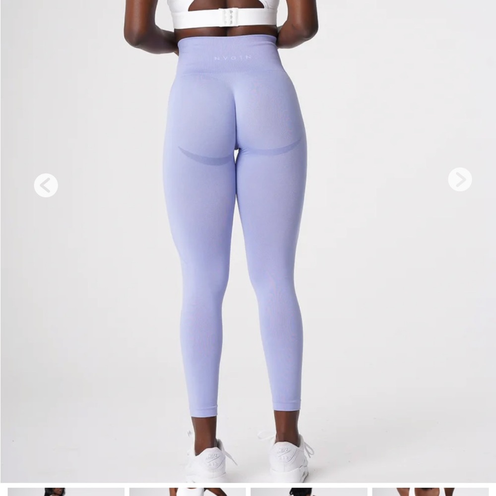 NVGTN contour seamless leggings periwinkle medium